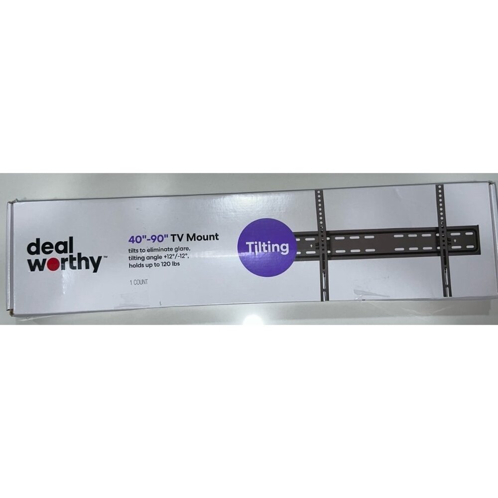 Dealworthy Tilting 40"- 90" TV Mount
